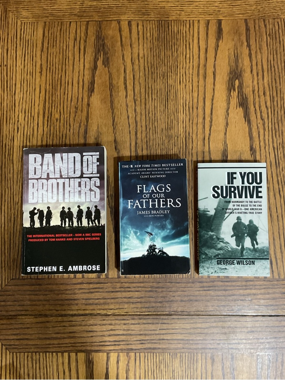 3 Military History Paperbacks
